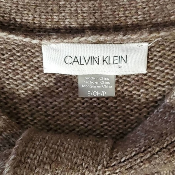 Calvin‎ Klein tie neck lantern sleeve sweater dress size small new!! - Picture 5 of 8